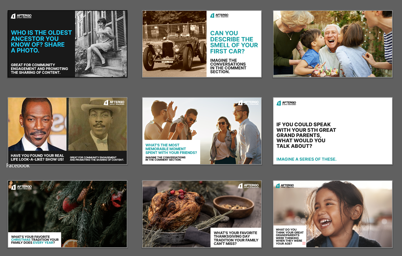 AfterGo Social Media Templates