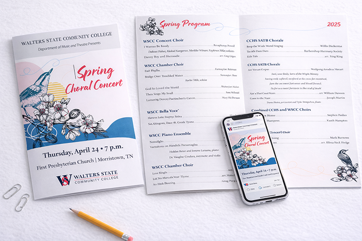 Spring Choral Concert Program