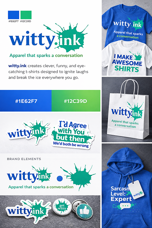 witty.ink Brand Identity