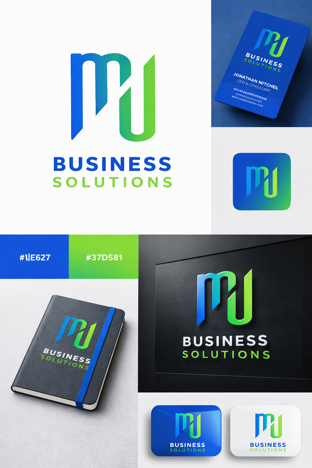 MJ Business Solutions Logo